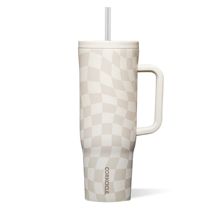 Corkcicle 40oz Cruiser in Wavy Checkerboard