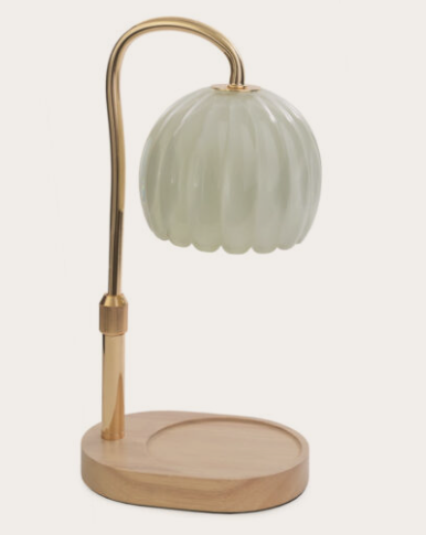 AJGSC Candle Warmers Lamp Milk Glass 0