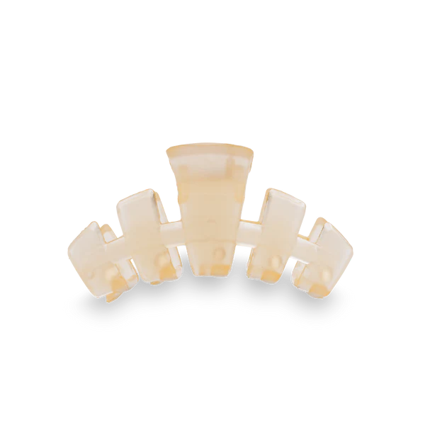 TT-CT01-003 Teleties Classic Almond Beige Tiny Claw Clip