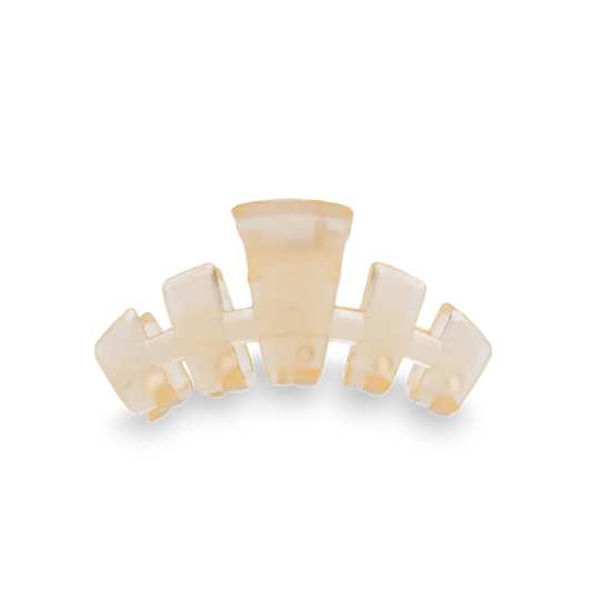 TT-CT01-003 Teleties Classic Almond Beige Tiny Claw Clip