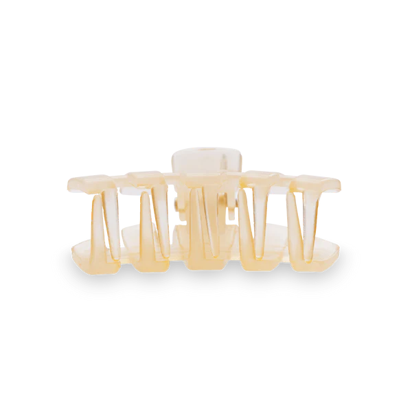 TT-CT01-003 Teleties Classic Almond Beige Tiny Claw Clip