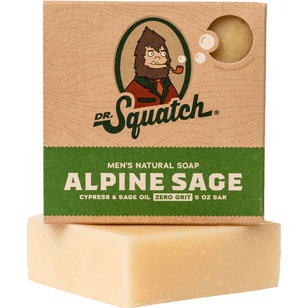 Dr. Squatch 5oz Bar Soap - Alpine Sage