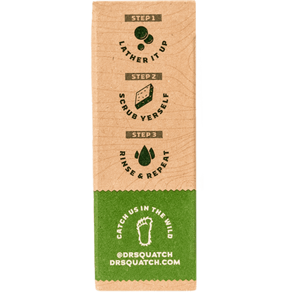 Dr. Squatch 5oz Bar Soap - Spearmint Basil