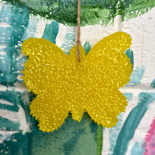 Yellow Butterfly Freshie