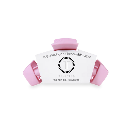 Teleties Small Classic Merry Pinkmas Clip