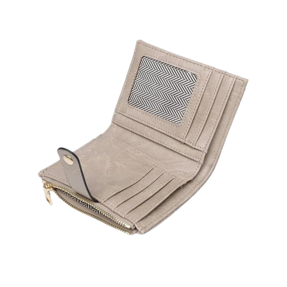 Melody Vegan Quilted Wallet - Melon