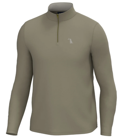 L1300039 Local Boy Bentley Quarter Zip Beige 0
