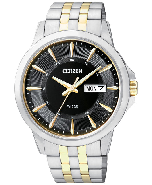 Mens Two-Tone Citizen Quartz Watch