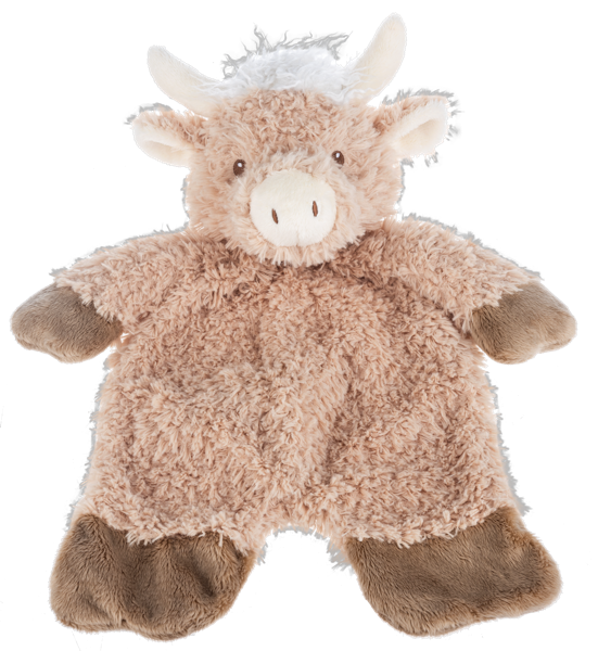 BG4667 Ganz Hamish Highland Cow Flat-A-Pat 18in
