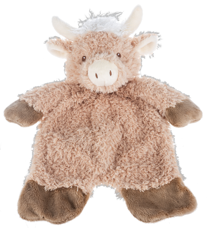 BG4667 Ganz Hamish Highland Cow Flat-A-Pat 18in