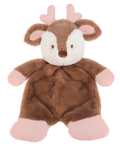 BGX11963 Ganz Flurry Reindeer Flat-A-Pat Plushies Pink 0