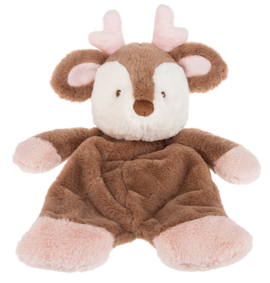 BGX11963 Ganz Flurry Reindeer Flat-A-Pat Plushies Pink 0