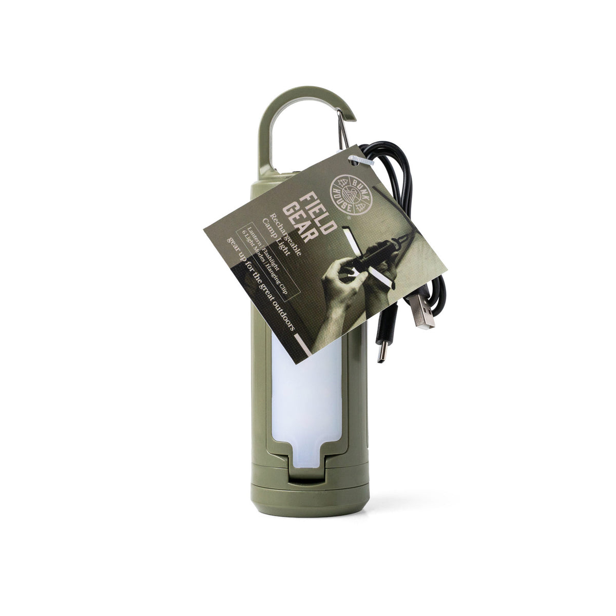 BHFG12 Bunk House® Field Gear Rechargeable Camp Light 0
