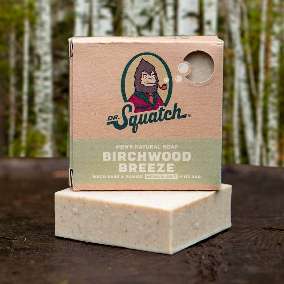 Dr. Squatch 5oz Bar Soap - Birchwood Breeze