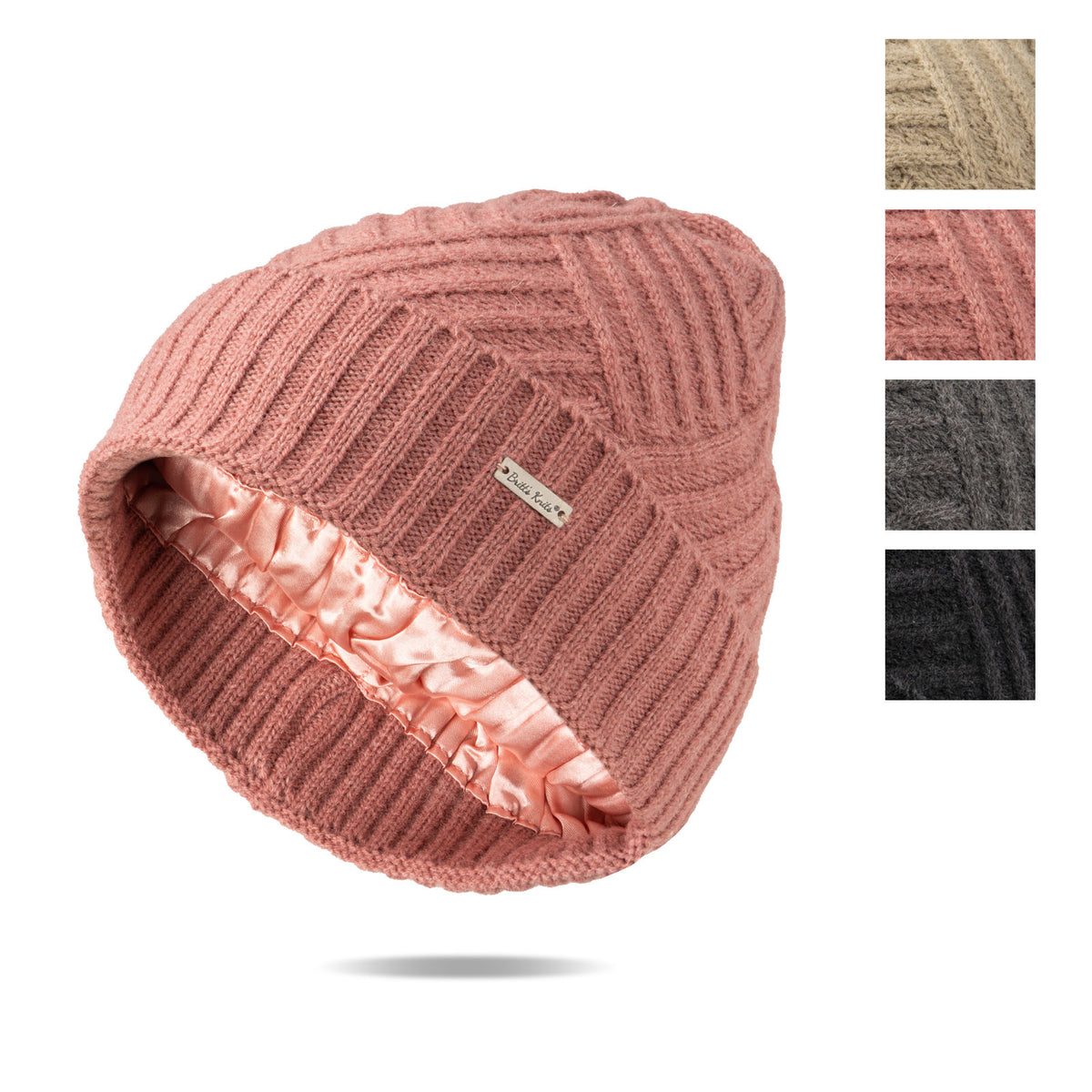 BKSLB-U24 Britt’s Knits®️ Satin Lined Beanies 0