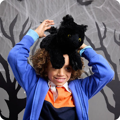 CP-CAT-6 Warmies BLACK CAT