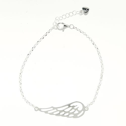 Sterling Silver Wing Bracelet 