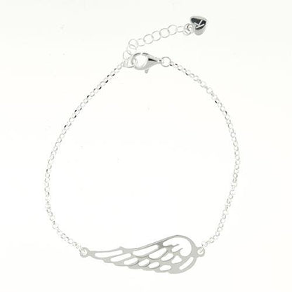 Sterling Silver Wing Bracelet 