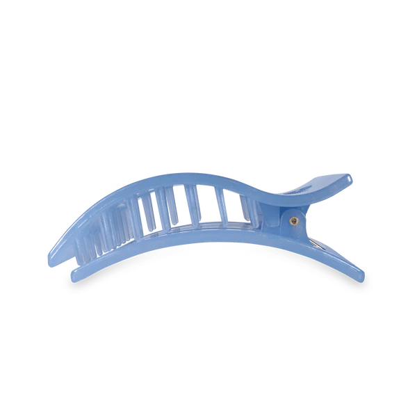 Teleties Blue Lagoon Flat Rectangle Hair Clip