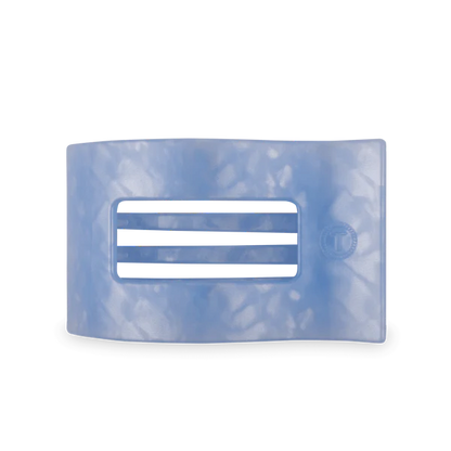 Teleties Blue Lagoon Flat Rectangle Hair Clip