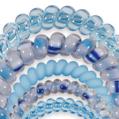 TT-M-101 Teleties Blue Lagoon Mix Pack Hair Ties