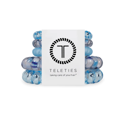 TT-M-101 Teleties Blue Lagoon Mix Pack Hair Ties