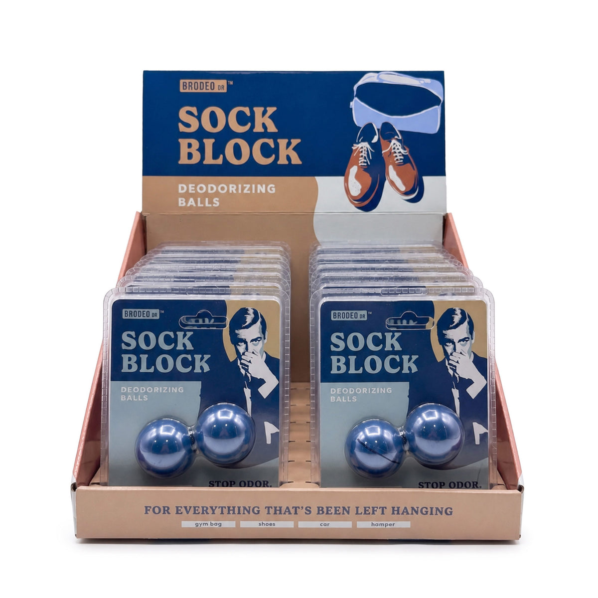 BRBB12 Brodeo Drive™ Sock Block Deodorizing Balls 0