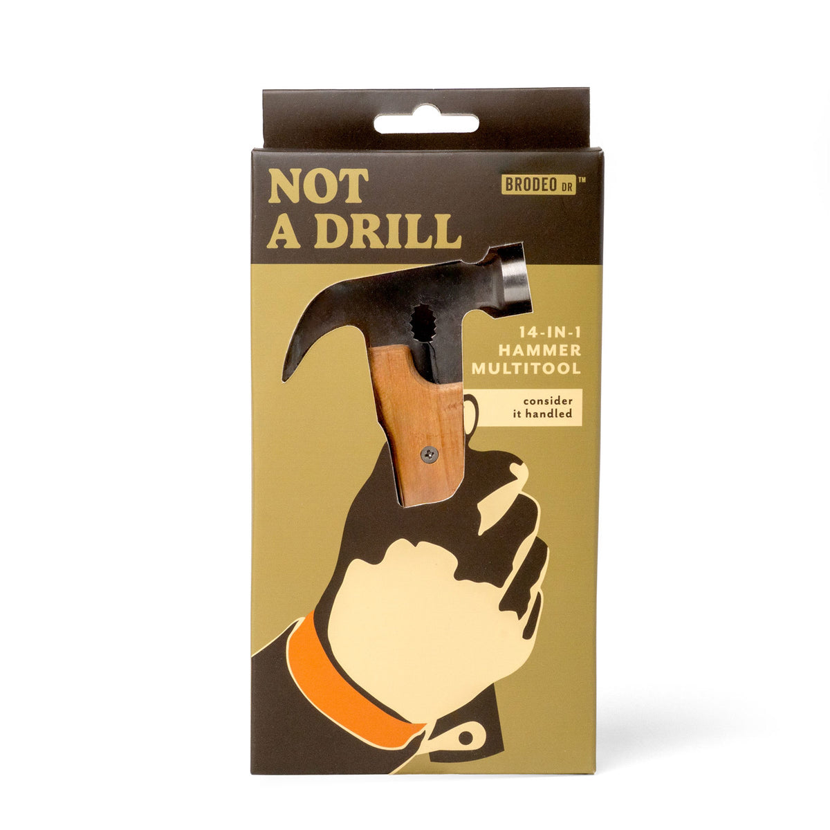 BRHM12 Brodeo Drive™ Not A Drill 14-In-1 Hammer Multitool 0