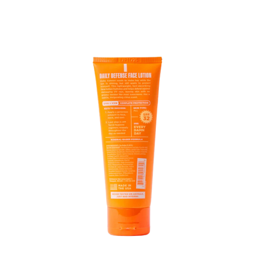 Duke Cannon Daily Defense Face Lotion