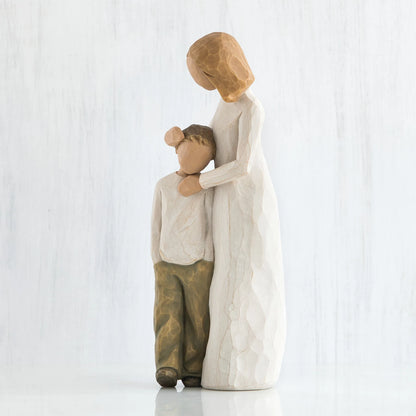 26102 Willow Tree Mother and Son sculpted figure by Susan Lordi 0