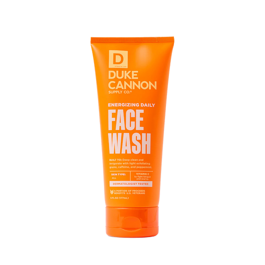 Duke Cannon Energizing Face Wash - 6oz