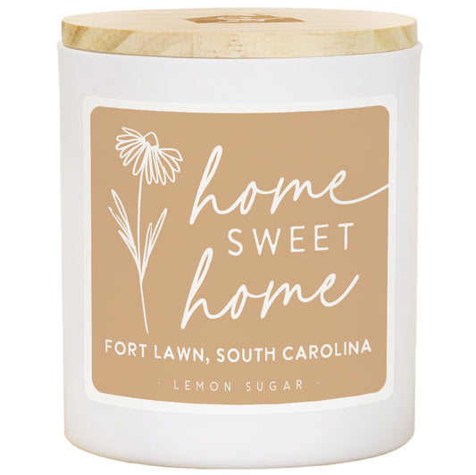 Home Sweet Home Fort Lawn SC Candle