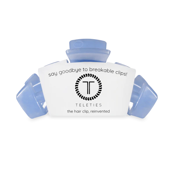 Teleties Classic Blue Lagoon Claw Clip