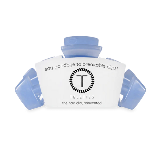 Teleties Classic Blue Lagoon Claw Clip