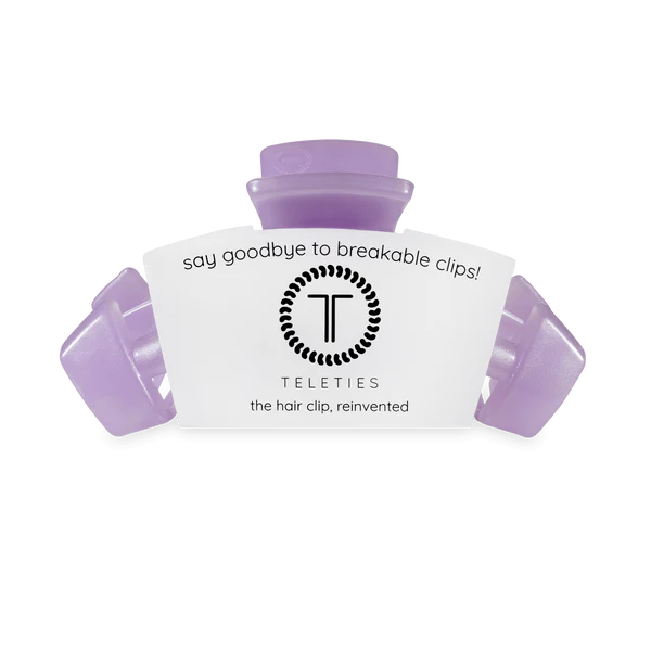 TT-CM01-225 Teleties Classic Lavender Mist Medium Claw Clip