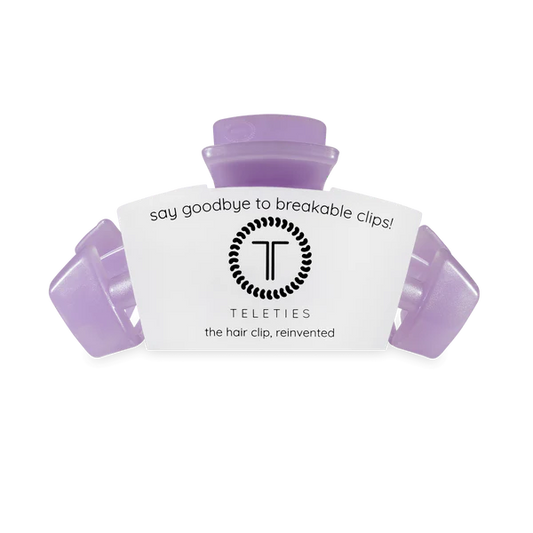 TT-CM01-225 Teleties Classic Lavender Mist Medium Claw Clip