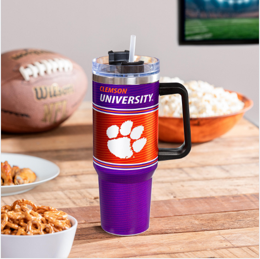 Clemson University Stainless Steel 40oz Cup
