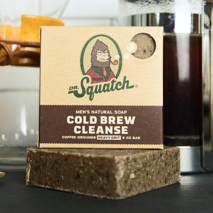 Dr. Squatch 5oz Bar Soap - Cold Brew Cleanse