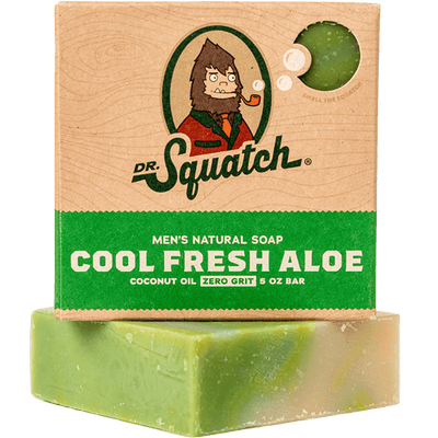 Dr. Squatch 5oz Bar Soap - Cool Fresh Aloe