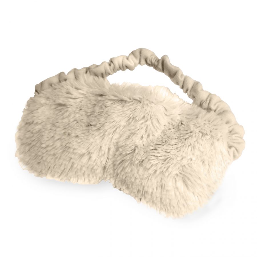 Warmies Plush Eye Mask - Cream