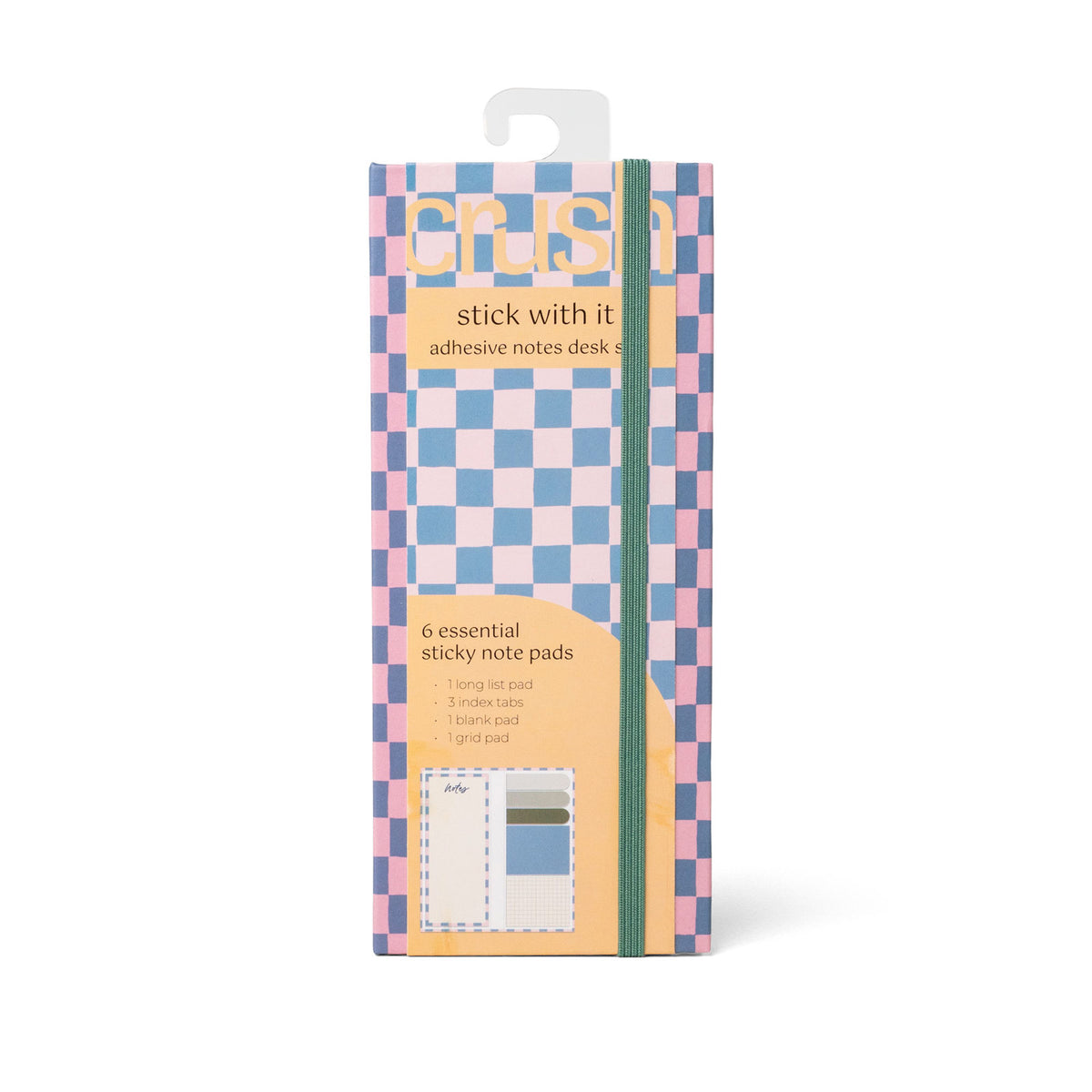 CRSN24 Crush™ Stick With It Adhesive Notes Desk Set 0
