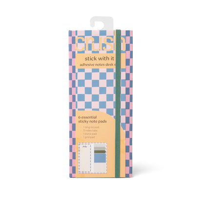 CRSN24 Crush™ Stick With It Adhesive Notes Desk Set 0