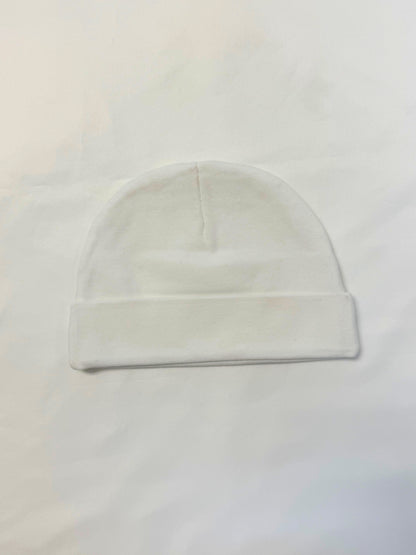 Nursery Baby Caps in Pink, White, or Blue