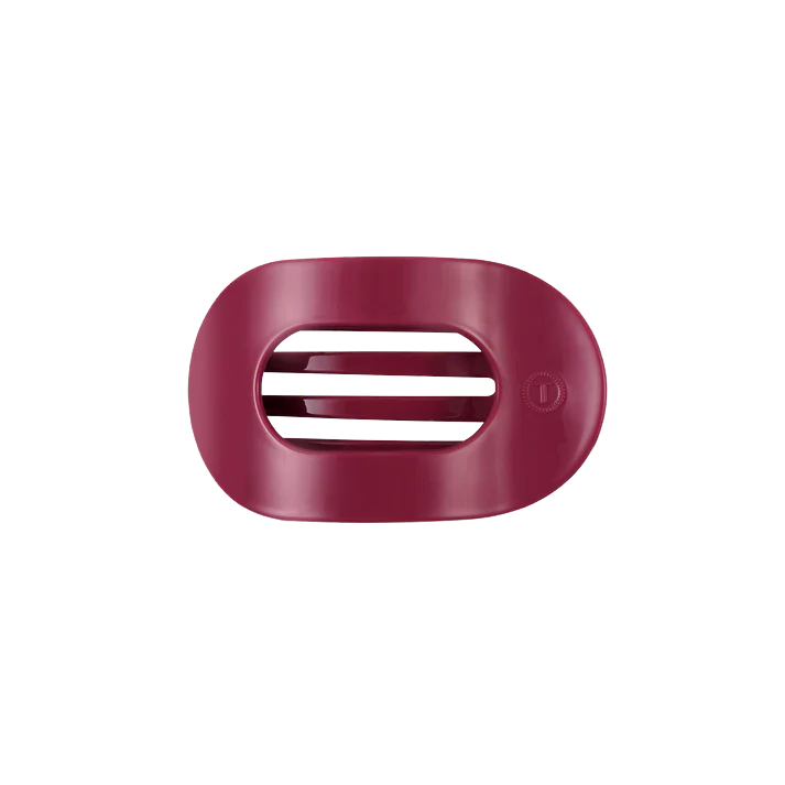 Teleties Small Flat Round Hair Clip - Wild Side