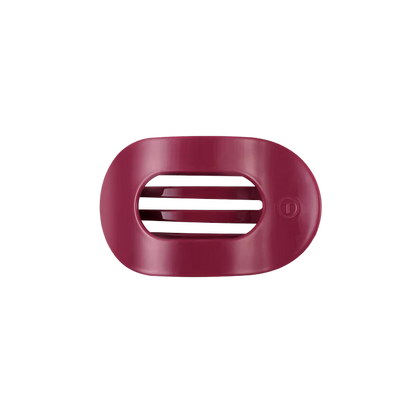 Teleties Small Flat Round Hair Clip - Wild Side