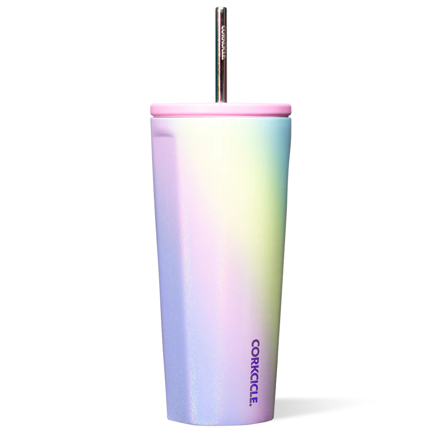 Corkcicle 24oz Cold Cup Tumbler - Rainbow Unicorn