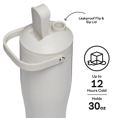 Corkcicle 30oz Protein Shaker in Oat Milk