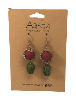 E5061 Aasha Earrings Flower
