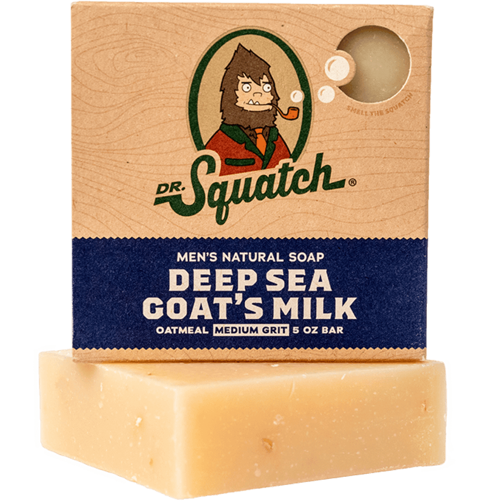 Dr. Squatch 5oz Bar Soap - Deep Sea Goat's Milk