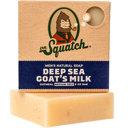 Dr. Squatch 5oz Bar Soap - Deep Sea Goat's Milk